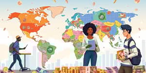 Currency devaluation affects cross-border purchasing power
