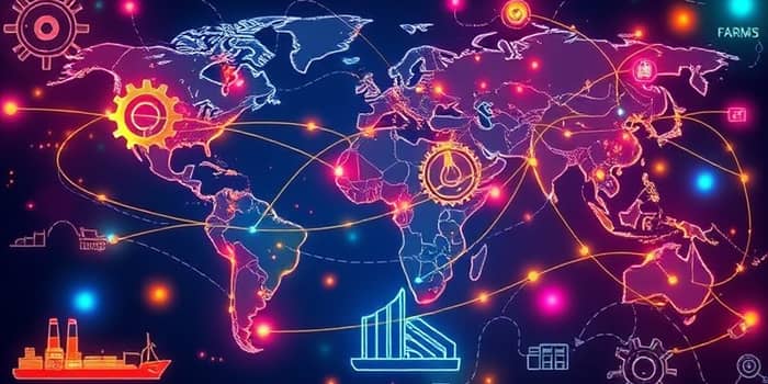 Assess interdependencies in networked supply chains